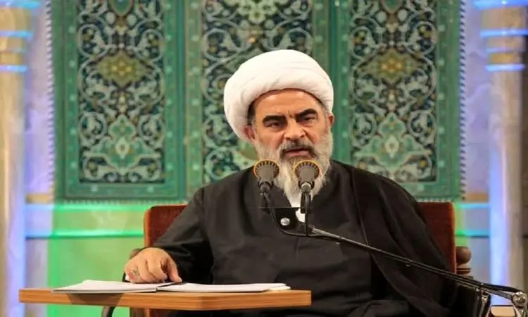 تعریف و تمجید آیت الله فاضل لنکرانی از لاریجانی+ فیلم 
