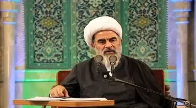 تعریف و تمجید آیت الله فاضل لنکرانی از لاریجانی+ فیلم 