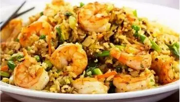 طرز تهیه لذیذترین پلو میگو اصیل جنوبی+فیلم