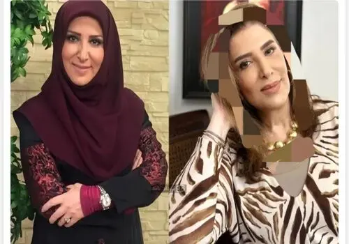 استایل کریسمسی مجری زن صداوسیما بعد از مهاجرت