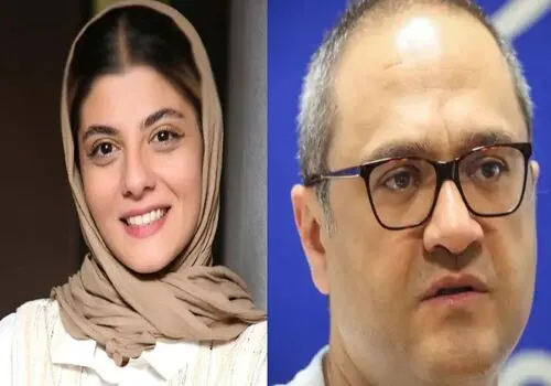 عکس یادگاری بازیگر «کارناوال» با خواننده محبوب آن‌ورِ آبی