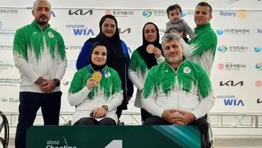 طلا و نقره جهانی بر گردن زنان ملی پوش تیراندازی
