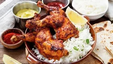 طرز تهیه مرغ تنوری رستورانی در منزل+فیلم