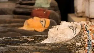 مومیایی ۱۶۰۰ ساله پرده از یک گنج ادبی برداشت + عکس
