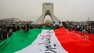 حضور یگان اسب سوار در راهپیمایی ۲۲ بهمن+ عکس