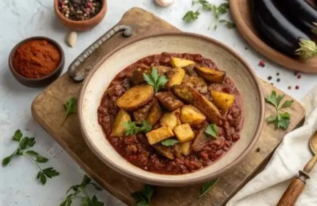 طرز تهیه واویشکا بادمجان با گوشت چرخ‌کرده؛ غذای خوشمزه و خانگی