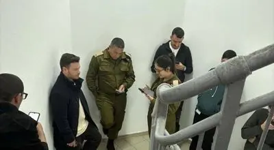 تصویر سخنگوی ارتش اسرائیل و رئیس سابق ستاد ارتش در پناهگاه+عکس
