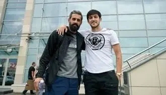 دختر سردار آزمون همبازی سعید معروف شد!/ویدیو 