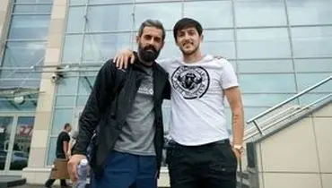 دختر سردار آزمون همبازی سعید معروف شد!/ویدیو 