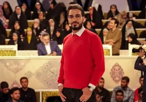 عکسی جالب از خواهر حسنین حلو، داور برنامه محفل