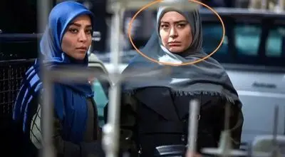 چهره متفاوت سانیا سالاری با آرایشی غلیظ توجه‌ها را جلب کرد!
