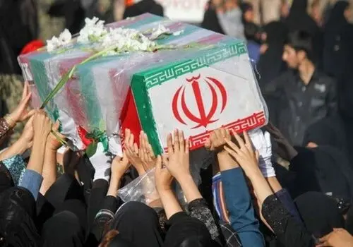اولین تصویر از پیکر مطهر شهید زاهدی پس از شهادت
