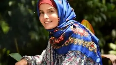 «غزاله اکرمی» (سوجان) در ۱۹ سالگی در پشت‌صحنه دومین سریالش