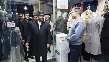 استاندار فارس پای سخنان کسبه و بازاریان شیراز نشست
