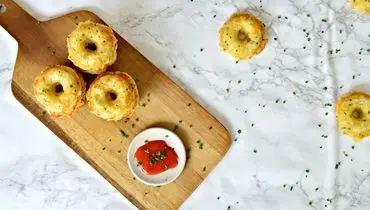 شام امشب با من: دونات سیب‌زمینی؛ شامی لذیذ، آسان و نوستالژیک!