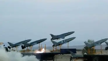 تصاویری از پیام‌های پهپادهای انهدامی آرش ارتش + عکس