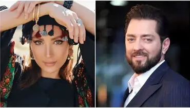 تیپ پاییزی همسر بهرام رادان در خانه لوکسش