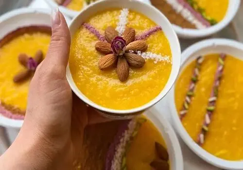 شله زرد مجلسی ویژه ماه مبارک رمضان + روش تهیه
