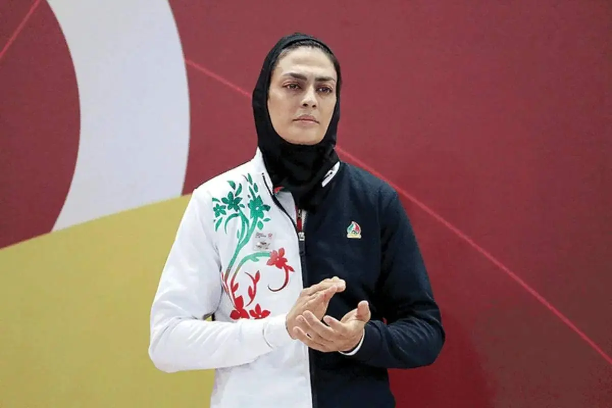 حضور خبرساز شهربانو منصوریان در محل حریق اسکله شهید رجایی + فیلم
