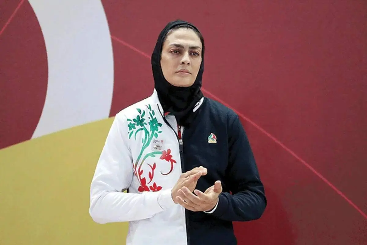 حضور خبرساز شهربانو منصوریان در محل حریق اسکله شهید رجایی + فیلم