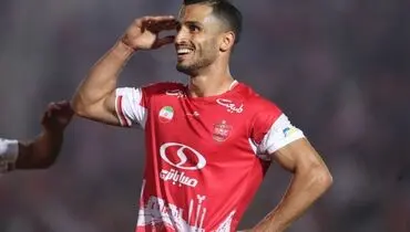 گل اول پرسپولیس به سپاهان + فیلم