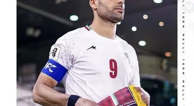 مچ‌بند سیاه، قلبِ سفید: پیام همبستگی ملی‌پوشان برای الهه حسین‌نژاد!