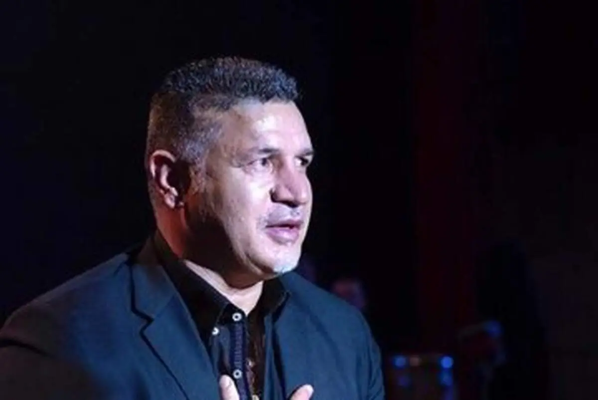 قوی‌ترین مرد ایران در کنار علی دایی + عکس