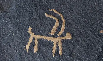  «جُربَت» جاجرم؛ گنجینه‌ای پنهان از سنگ‌نگاره‌های کهن+تصاویر