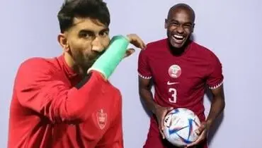 سنگ تمام ستاره قطری پرسپولیس برای علی بیرو+ عکس