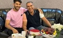 عقاب آسیا در بیمارستان بستری شد/عکس