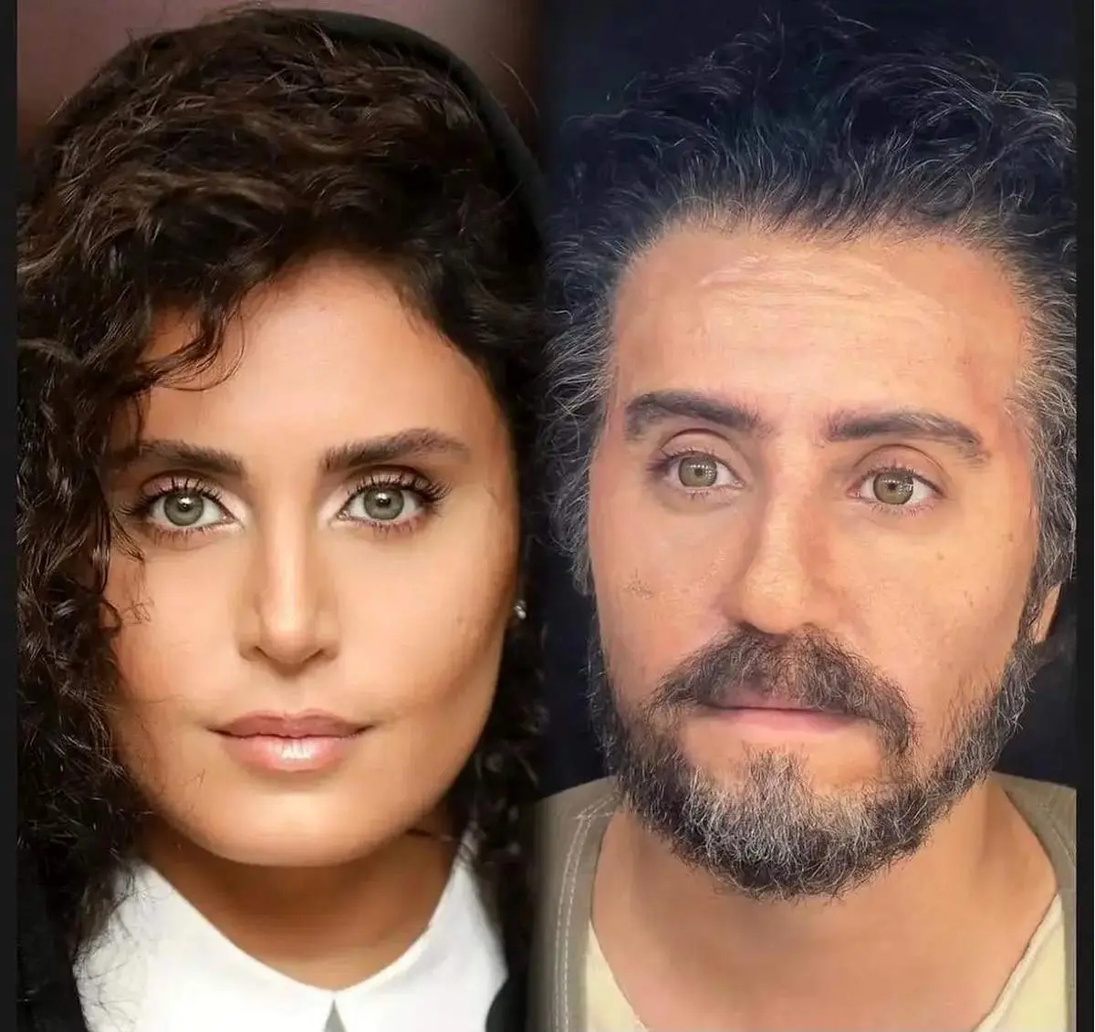 تست‌های گریم‌ آزمایشی و نهایی الناز شاکردوست در فیلم «کج پیله»/ویدیو 