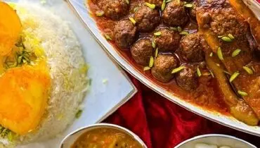 طرز تهیه مشته بادمجان