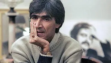 ناصر تقوایی در پشت صحنه دایی جان ناپلئون/عکس