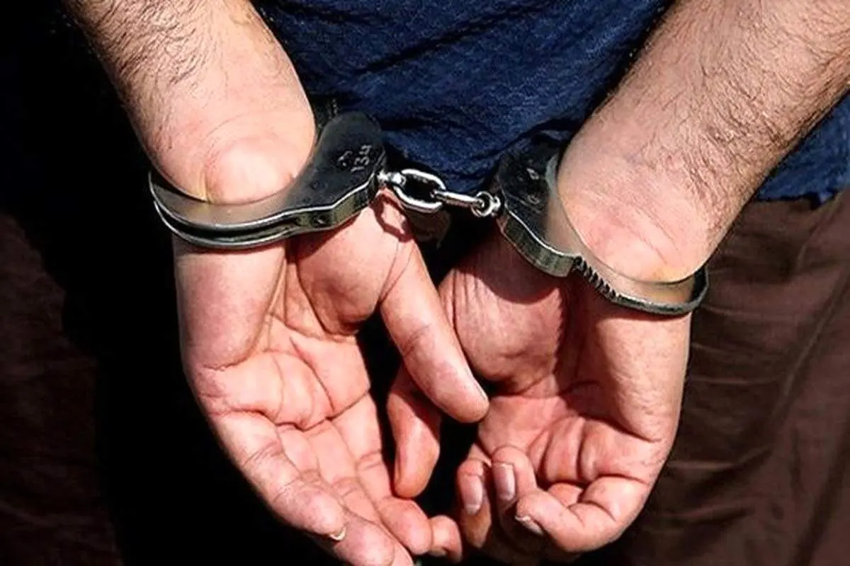 لحظه دستگیری قاتل مسعود داودی پزشک یاسوجی + فیلم