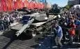 نمایشگاه غنائم روسیه در جنگ با اوکراین؛ تانک‌های لئوپارد آلمانی و آبرامز آمریکایی به مسکو رسیدند!+ فیلم