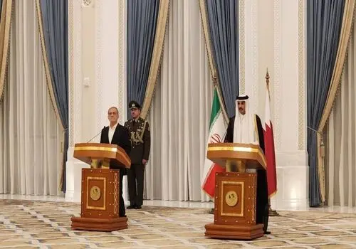  گفت‌وگوی تلفنی پزشکیان با امیر قطر