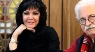 اشک‌های فرزانه کابلی به یاد همسرش هادی مرزبان/ویدیو