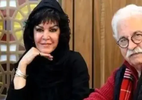 اشک‌های فرزانه کابلی به یاد همسرش هادی مرزبان/ویدیو