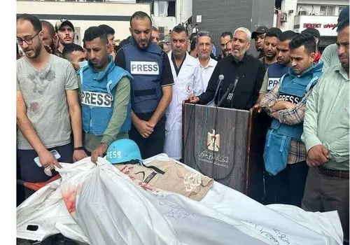 جنایات بی‌پایان علیه رسانه‌ها؛ شهادت یک خبرنگار دیگر در غزه