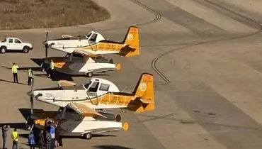 ورود هواپیماهای آب‌پاش ترکیه به ایران