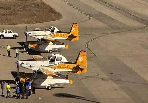 ورود هواپیماهای آب‌پاش ترکیه به ایران