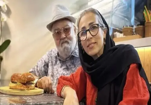 انتشار عکس خاطره‌انگیز همسر اکبر عبدی از سال‌های جوانی!