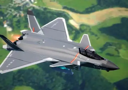 همکاری پهپاد پنهان‌کار GJ-11 با جنگنده J-20 چین + فیلم