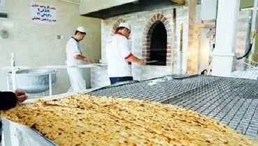 افزایش قیمت ۵۰۰۰ تومانی نان سنگک در پی گرانی آرد