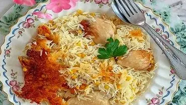  طرز تهیه شِلَکَه پلوی کردی