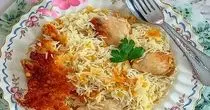  طرز تهیه شِلَکَه پلوی کردی