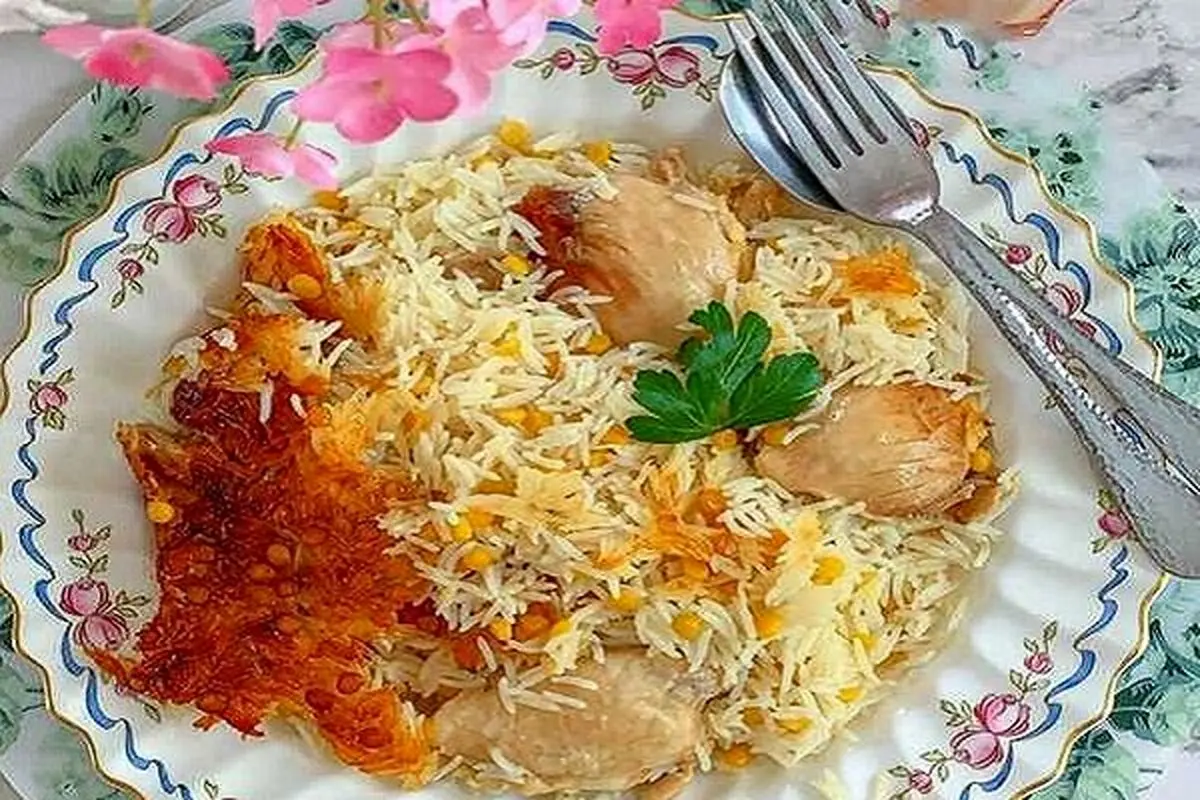  طرز تهیه شِلَکَه پلوی کردی