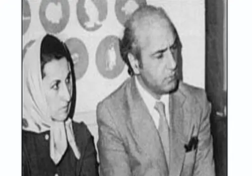 عکس عروسی «علی شریعتی و پوران شریعت رضوی» سال 1337