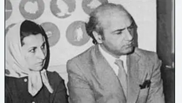 عکس عروسی «علی شریعتی و پوران شریعت رضوی» سال 1337