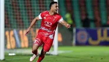 گل اول پرسپولیس به مس رفسنجان + فیلم